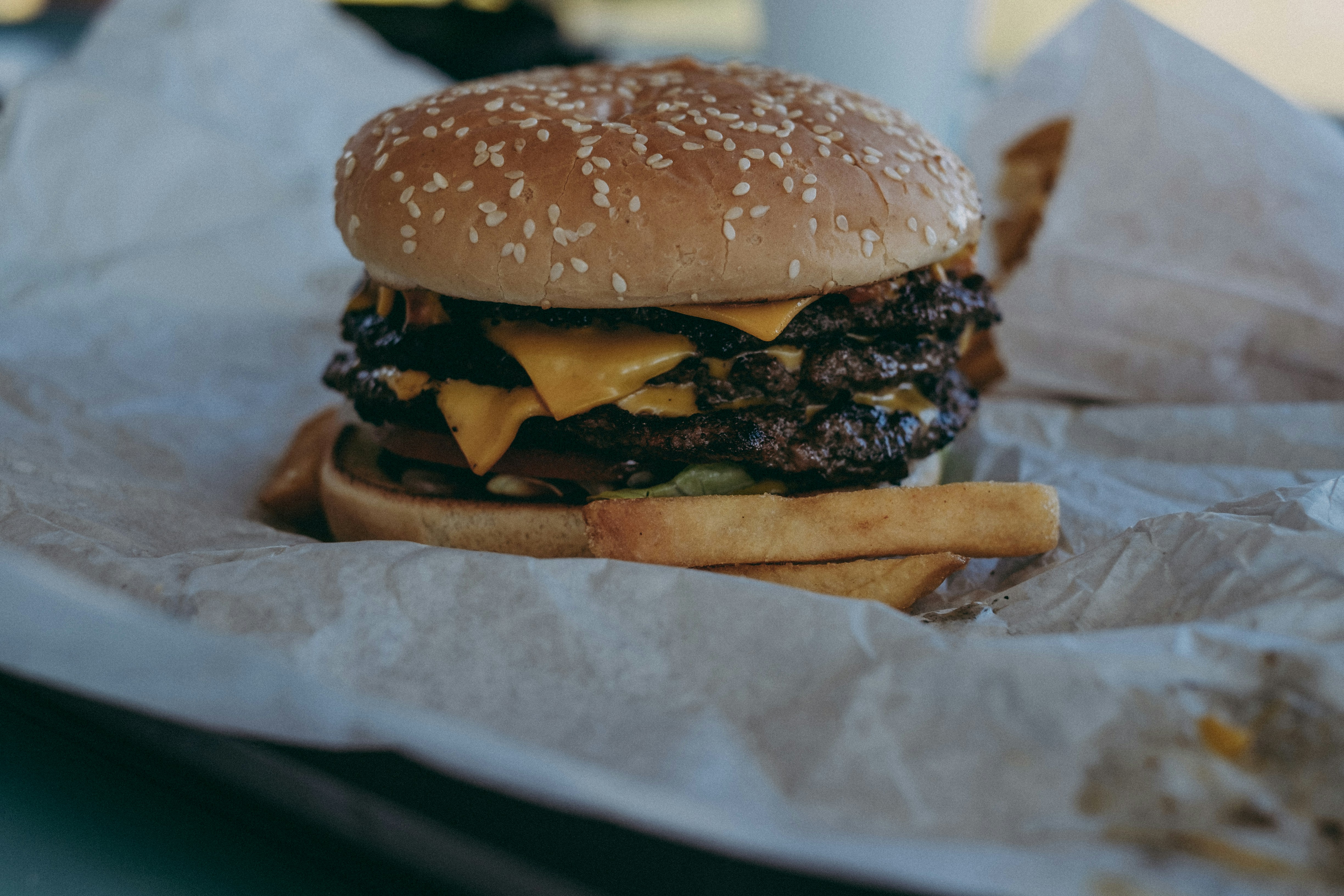 Cheesy Burger